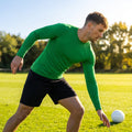 Men's long sleeve base layer in various colours for sports