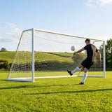 Freestanding Football Goal 21x7ft Aluminium for Junior and Senior Matches