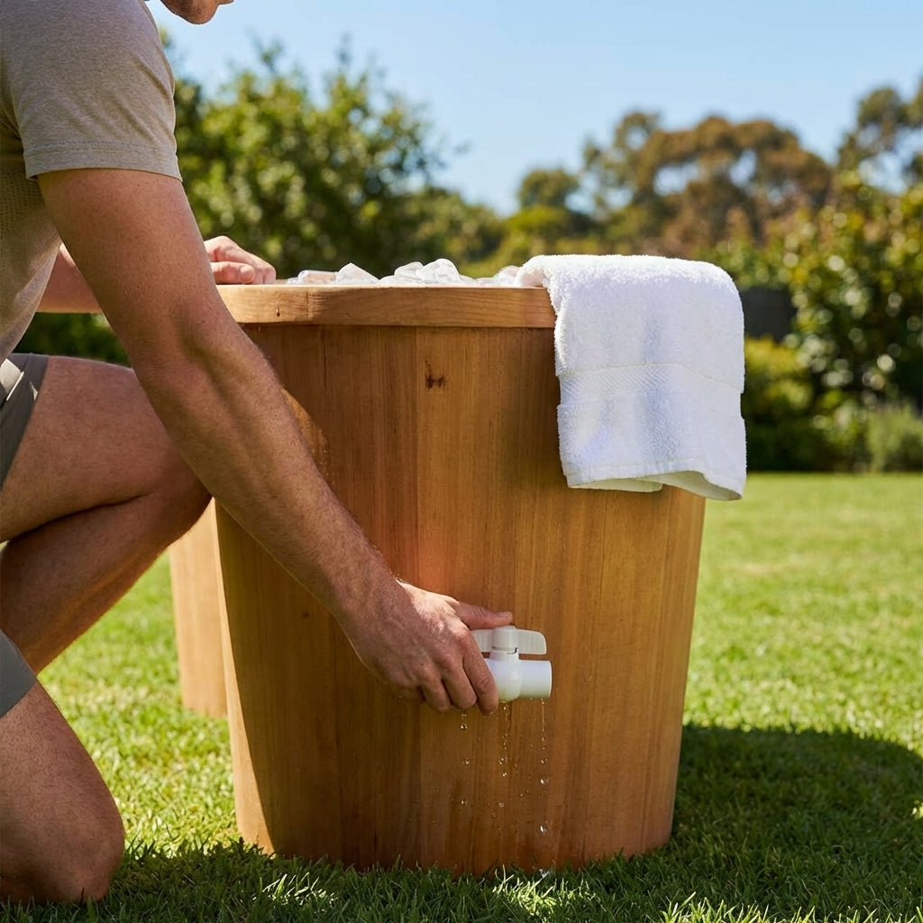 Replacement parts for portable ice bath