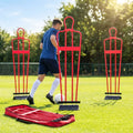 Football training mannequins made from shatterproof PVC, 6ft tall