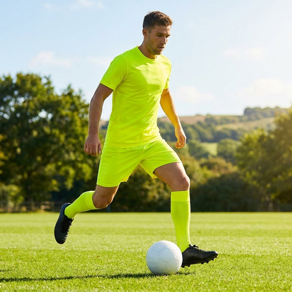Men’s Short Sleeve Football Kit in various colours, football attire