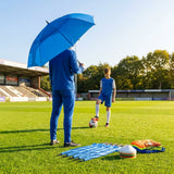 Sports umbrella with 60-inch canopy made from durable pongee fabric