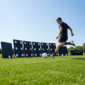Interactive rebound boards for football training with advanced features