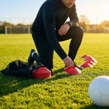 Vibrant flat disc markers for sports training