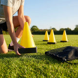 Training cones for sports practice, durable 12-inch cones