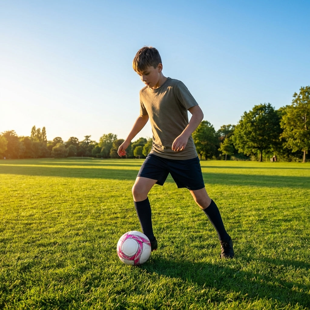 Multi-colour football designed for training and matches