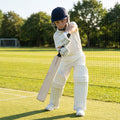 Cricket training bat crafted from Kashmir Willow, available in three sizes