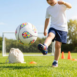 Multi-colour football designed for training and matches