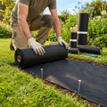 Heavy Duty Weed Control Fabric – Black – 50gsm/100gsm PP – Garden & Driveway Use