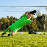 Kids' Goalkeeper Shirt in vibrant colours, ideal for football training