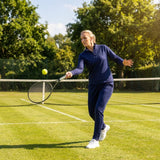 Women's Quarter Zip Tracksuit in lightweight polyester