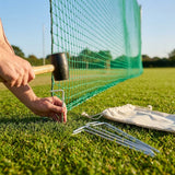 Ultra heavy-duty steel cricket net pegs for outdoor use