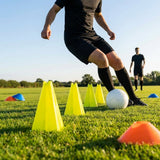 Training cones for sports practice, durable 12-inch cones