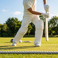 Cricket batting pads made with cotton/cane for elite players