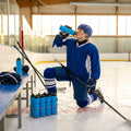 Ice hockey water bottle, 750ml BPA-free plastic