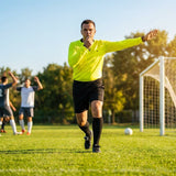Football referee shirt with premium fabric for sports officials