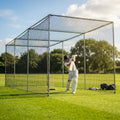 Cricket nets made from HDPE, available in various sizes for indoor and outdoor use