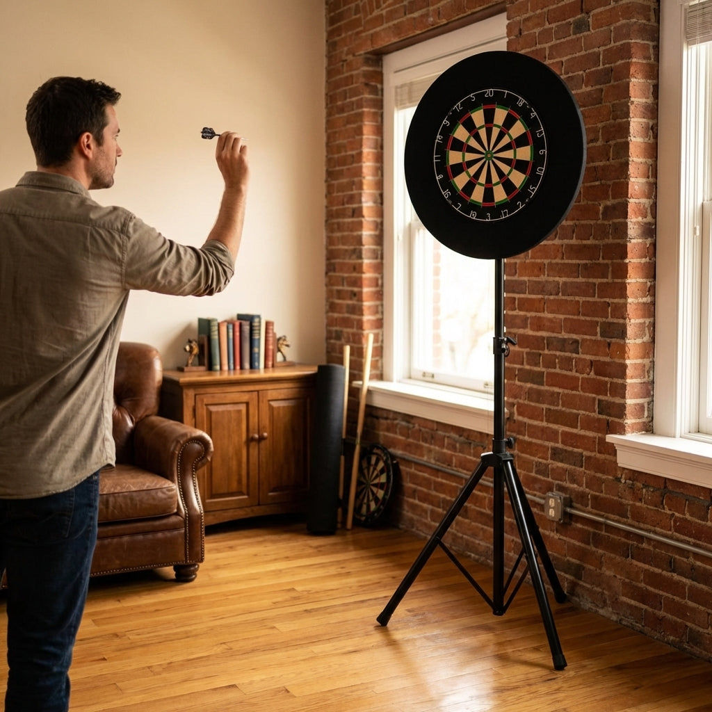 Professional dartboard made from Brazilian Sisal