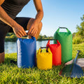 Waterproof Dry Bag – 2L Orange, 3L Yellow, 5L Light Blue, 10L Black – 500D PU Material – Outdoor Sports & Camping