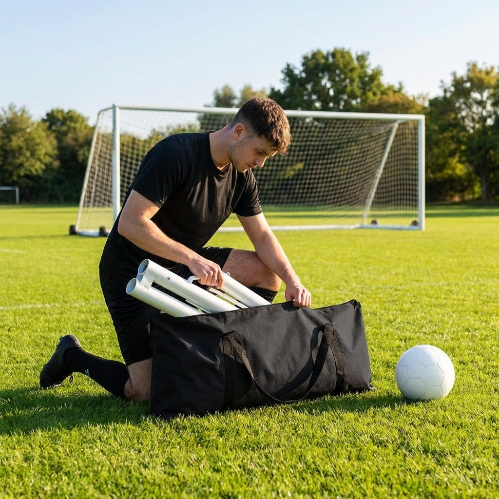 Replacement sports carry bag for goals, rebounders, and cages