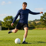 Men’s Long Sleeve Football Shirt featuring geometric design