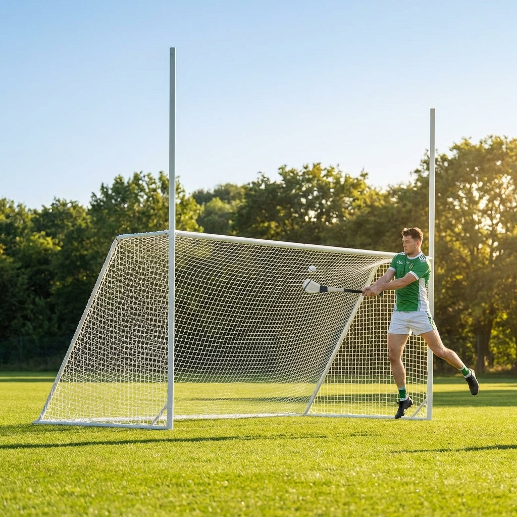 Freestanding Gaelic and Hurling Goal with Aluminium Frame