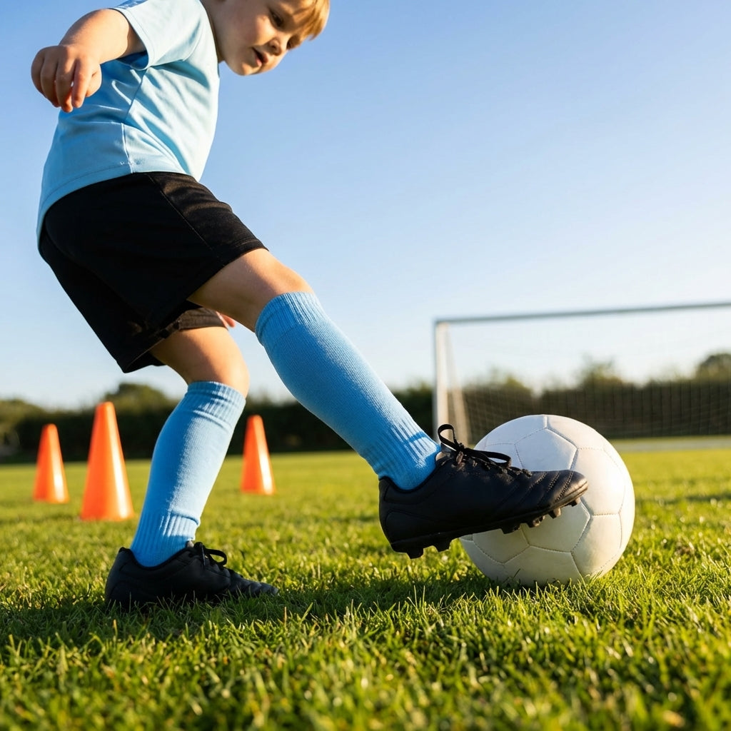 Knee-high football socks in multiple colours, ideal for sports use