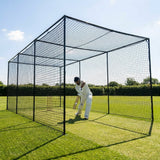 Cricket nets made from HDPE, available in various sizes for indoor and outdoor use