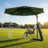 Cantilever garden parasol with 3m UV30+ canopy and steel frame